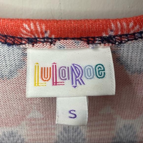 Lularoe Bright Joy Longline Vest - Picture 3 of 7